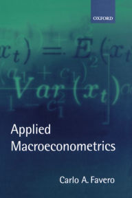 Title: Applied Macroeconometrics, Author: Carlo A. Favero