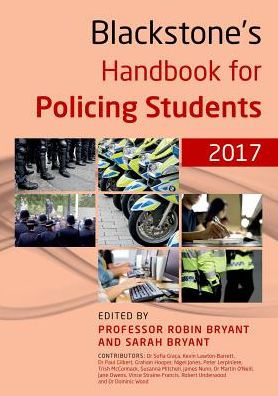 Blackstone's Handbook for Policing Students 2017