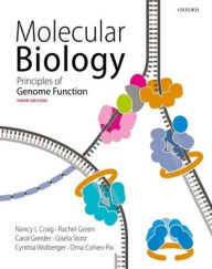 Ebook gratuito para download Molecular Biology: Principles of Genome Function / Edition 3 9780198788652 by Nancy L. Craig, Rachel R. Green, Carol C. Greider, Gisela G. Storz, Cynthia Wolberger RTF FB2 ePub (English literature)