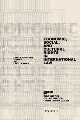 Economic, Social, and Cultural Rights International Law: Contemporary Issues Challenges