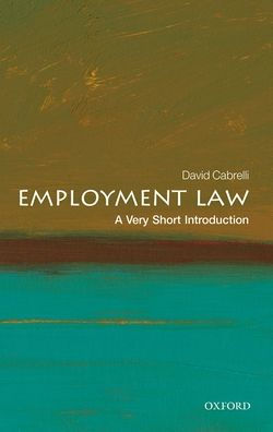 Employment Law: A Very Short Introduction