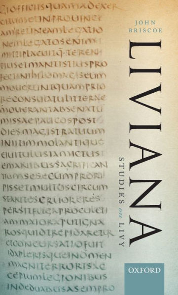 Liviana: Studies on Livy