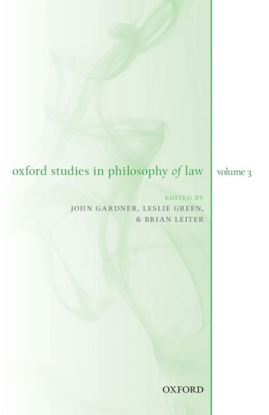 Oxford Studies in Philosophy of Law Volume