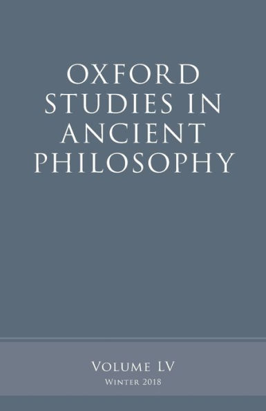 Oxford Studies in Ancient Philosophy, Volume 55 / Edition 2