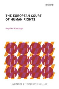 Title: The European Court of Human Rights, Author: Angelika Nussberger
