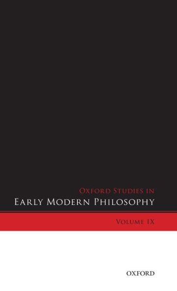 Oxford Studies Early Modern Philosophy