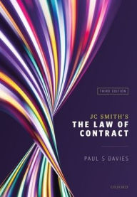 Title: JC Smith's The Law of Contract, Author: Paul S. Davies
