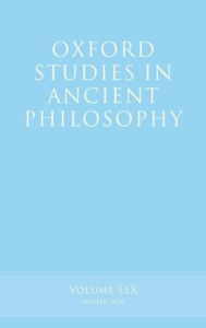 Title: Oxford Studies in Ancient Philosophy, Volume 59, Author: Victor Caston