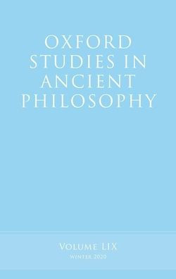 Oxford Studies Ancient Philosophy, Volume 59