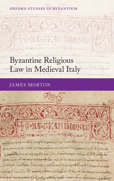 Byzantine Religious Law Medieval Italy