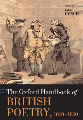 The Oxford Handbook of British Poetry, 1660-1800