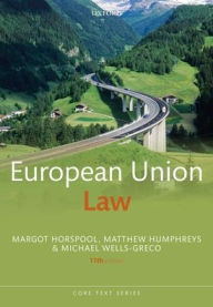 Title: European Union Law, Author: Margot Horspool