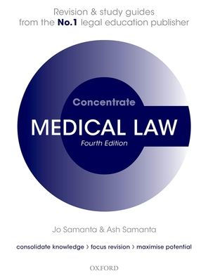 Medical Law Concentrate: Revision and Study Guide