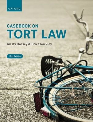 Casebook on Tort Law 17th Edition