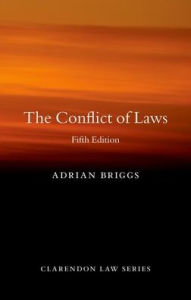 Title: The Conflict of Laws, Author: Adrian Briggs