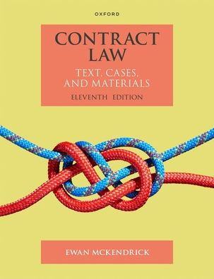 Contract Law Text Cases and Materials 11E Paperback