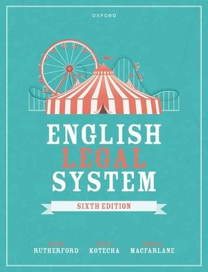 English Legal System 6e Paperback