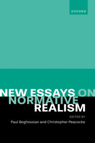 Title: New Essays on Normative Realism, Author: Paul Boghossian