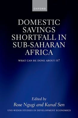 The Domestic Savings Shortfall Sub-Saharan Africa: What Can Be Done About It?