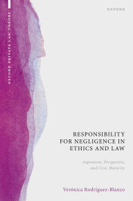 Free textbook torrents download Responsibility for Negligence in Ethics and Law: Aspiration, Perspective, and Civic Maturity by Verónica Rodríguez-Blanco 9780198948186 RTF CHM FB2