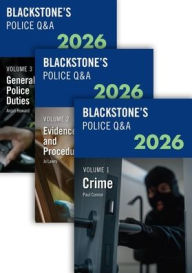 Title: Blackstone's Police Q&a's 2026, Author: Paul Connor