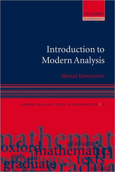 Introduction to Modern Analysis