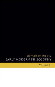 Title: Oxford Studies in Early Modern Philosophy, Author: Steven M. Nadler