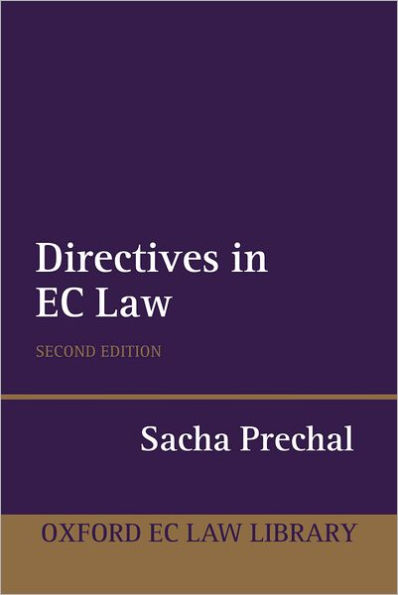 Directives in EC Law / Edition 2