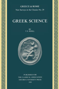 Title: Greek Science, Author: T. E. Rihll