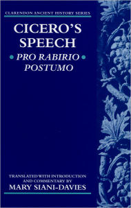 Title: Pro Rabirio Postumo / Edition 1, Author: Cicero