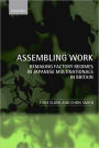 Assembling Work: Remaking Factory Regimes in Japanese Multinationals in Britain