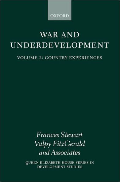 War and Underdevelopment: Volume II: Country Experiences / Edition 1