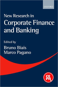 Title: New Research in Corporate Fina / Edition 1, Author: Marco Pagano