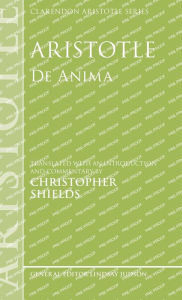 Free english e-books download Aristotle: De Anima by Christopher Shields FB2 MOBI iBook 9780199243457 in English