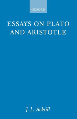 Definition Essay On Fear Paperback Buy New Example Of Essay Writing In English also Personal Analysis Essay Essays On Plato And Aristotle By J L Ackrill Executive Summary Essay