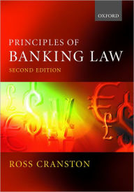 Title: Principles of Banking Law / Edition 2, Author: Ross Cranston