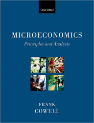 Title: Microeconomics / Edition 1, Author: Frank Cowell