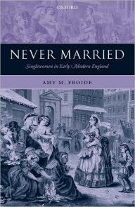 Title: Never Married: Singlewomen in Early Modern England, Author: Amy M. Froide