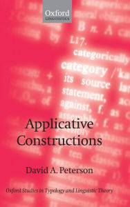 Title: Applicative Constructions, Author: David A. Peterson