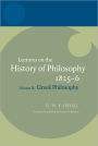 Hegel: Lectures on the History of PhilosophyVolume II: Greek Philosophy