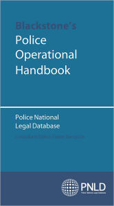 Blackstone's Police Operational Handbook