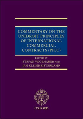 Commentary on the UNIDROIT Principles of International Commercial ...