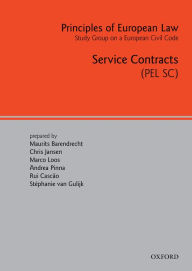 Title: Principles of European Law: Volume 2: Service Contracts, Author: Maurits Barendrecht