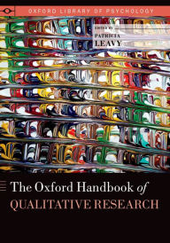 Title: The Oxford Handbook of Qualitative Research, Author: Patricia Leavy PhD