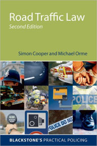 Title: Road Traffic Law, Author: Simon Cooper