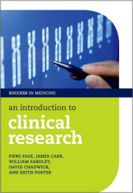 Title: An Introduction to Clinical Research, Author: Piers Page