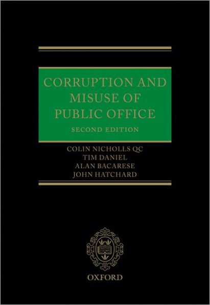 Corruption and Misuse of Public Office