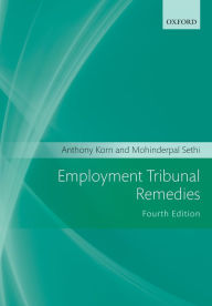 Title: Employment Tribunal Remedies 2011-2012, Author: Anthony Korn