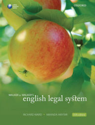 Title: Walker & Walker's English Legal System, Author: Richard Ward