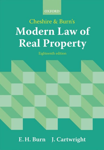 Cheshire and Burn's Modern Law of Real Property / Edition 18